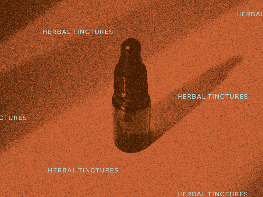 What is a herbal tincture?